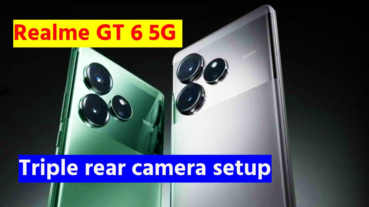 Realme GT 6 5G Camera